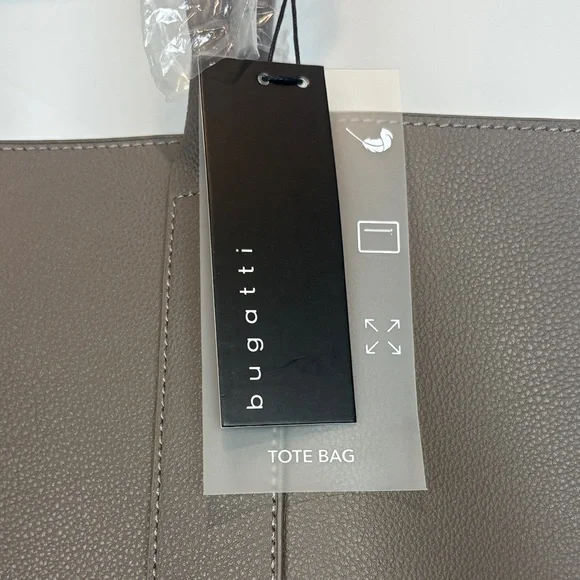 Bugatti Taupe Tote Bag - Picture 2 of 7